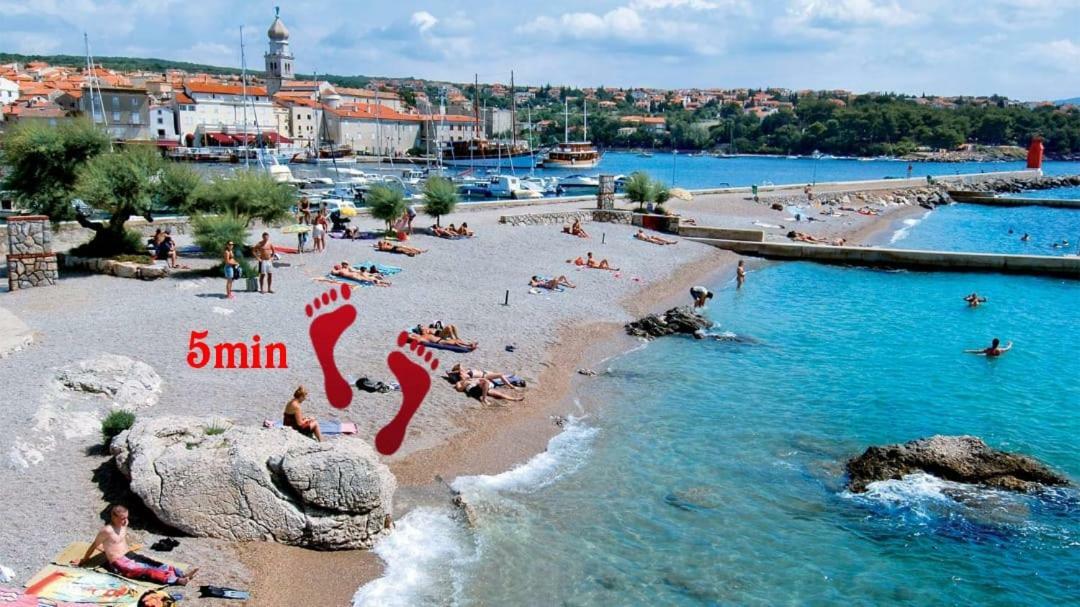 Apartman Jezevac Krk Town Εξωτερικό φωτογραφία